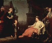 William Hogarth Moses vor der Tochter des Pharao's oil on canvas